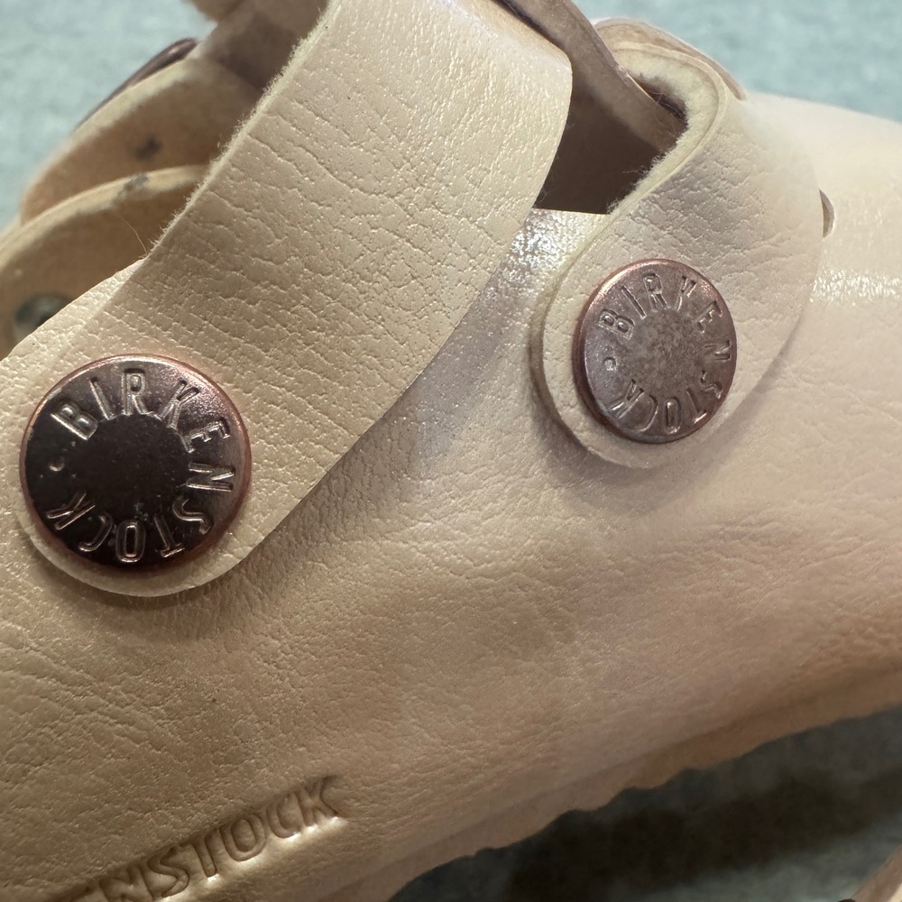 Birkenstock Kids Boston Clogs Metallic Rose Pink Size 33 EU 2 US Kids - Picture 7 of 8